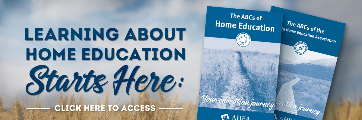 Learn More About Home Education Using AHEA's ABC Booklets