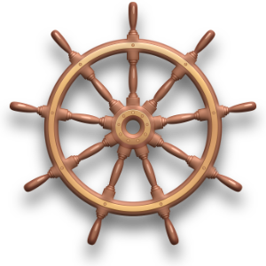 Ship's Steering Wheel