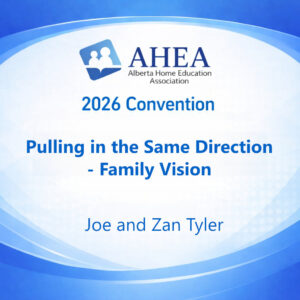 Pulling in the Same Direction Family Vision - Joe and Zan Tyler